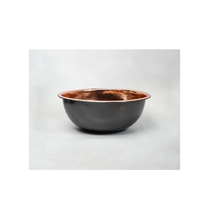 Cuenco redondo de cobre para pies con diseño de tapa Cuenco de cobre con uso en salón con el mejor producto - Product Image 4