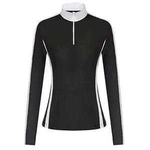 Couche de base à manches longues extensible femmes chemise d'équitation vêtements équestres cavalier compétition spectacle chemises - Product Image 5