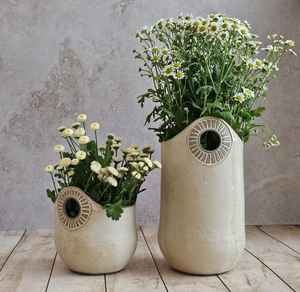 <b>Heavy</b> <b>Duty</b> Ceramic Utensil Holder Crock | Large Capacity Kitchen Spoon & Spatula Organizer | Countertop Storage Jar - Product Image 1