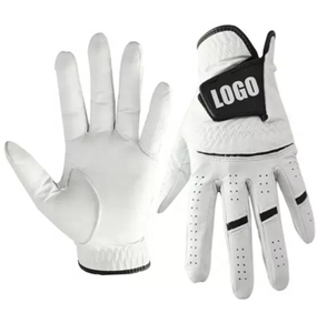 Impresión 3D Material antideslizante y duradero Alta calidad garantizada Diseños populares geniales de logotipo personalizado Guantes de golf piel de oveja - Product Image 1