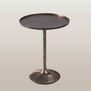 Table d'appoint en laiton antique de qualité exportée pour la décoration de la chambre et du salon, disponible en tailles personnalisées - Product Image 4