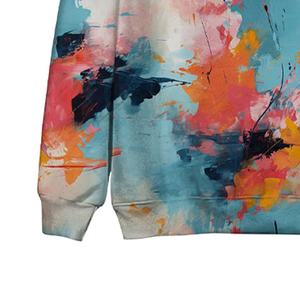 Pull à capuche personnalisé pour femmes, avec fermeture éclair, haute qualité, manches longues, impression par sublimation, motif 3D, tailles XS 6XL pour l'hiver - Product Image 6