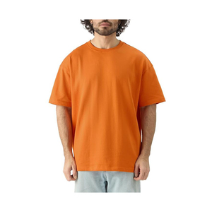 Moda personalizada lavado ácido gráfico camiseta hombres de gran tamaño Vintage camiseta impresa 100% algodón verano Unisex lavado ácido camiseta - Product Image 1