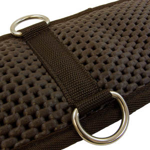 Circunferencia de caballo con hebillas de rodillo de acero inoxidable Material de equipo ecuestre de equitación Circunferencia de diseño de piel de equitación - Product Image 5