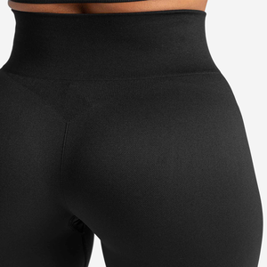 Hot Sale <b>Women's</b> Mid Waist Fitness <b>Leggings</b> Breathable Seamless Yoga Pants with <b>Fleece</b> Fabric <b>Women</b> <b>Leggings</b> - Product Image 2