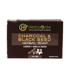 Nouveauté : Savon au charbon et aux graines noires OEM Rehman Traders certifié ISO, emballage personnalisé pour l'éclat de la peau - Product Image 1