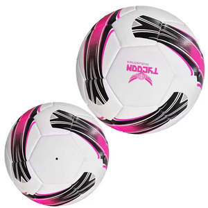 ลูกฟุตบอลเยาวชนหนัง PU ขนาด3 4 5พิมพ์โลโก้ตามสั่ง100% - Product Image 4