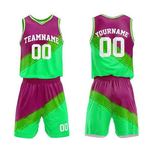 Uniforme de basket-ball pour hommes confortable, respirant, léger, à prix raisonnable, uniforme de basket-ball pour hommes avec un design tendance - Product Image 1