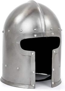 T-Face Medieval Barbute 15th Centuary Armor Casco | Accesorios para disfraces - Product Image 6