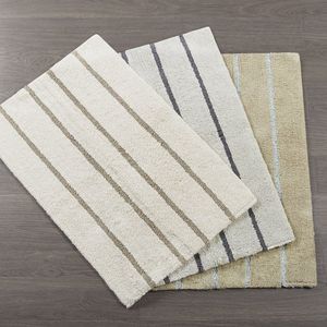 Alfombrillas de baño personalizadas modernas al por mayor alfombras de baño de diseño de secado rápido chenilla de algodón hechas a máquina con estilo moderno de color óxido por ITHL - Product Image 5