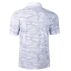 T-shirts polo pour hommes 100% coton décontracté en gros OEM Service personnalisé avec logo uni à manches courtes imprimé - Product Image 2