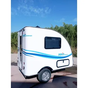 Populaire Camping Trailers Outdoor Kleine Caravan Luxe Off-Road Atv Caravanes Camper Trailer Mini Camper Caravans-For-Sale