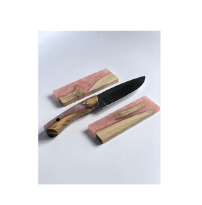 Cuchillo de madera y resina con mango de resina único para artesanía a bajo costo cuchillo de mantequilla de madera y resina único para hotel en casa - Product Image 5