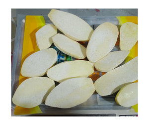 Vente en gros de taro congelé Approvisionnement en vrac Usine Cubes de taro pelé blanc OEM IQF Fournisseur de boules de tapioca d'exportation du Vietnam - Product Image 5