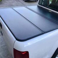 Couverture de lit à trois volets en aluminium personnalisé pour GMC sierra 5.8ft 6.6ft couvercle de lit arrière de camion étanche antirouille