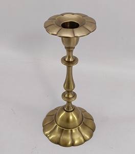 Inde Décoratif En Laiton Plaqué Or Trois Bras Bougeoir Stand pour La Décoration De La Maison De Mariage Hall Décor - Product Image 2