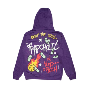 Survêtement streetwear personnalisé en coton avec impression intégrale et broderie de logo, pantalon de survêtement de haute qualité - Product Image 5