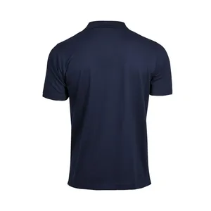 Polo di Lusso Elasticizzata con Scollo a V, Magliette Polo Promozionali Sostenibili - Product Image 5