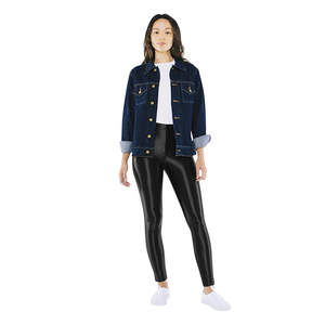 High Quality PU Leather Men's Winter Jogger Pants Breathable Elastic Mid Custom Logo Direct Manufacturer Wholesale Street Style - Product Image 4