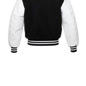 Chaqueta Universitaria de Invierno para Hombre con Parches Bordados Personalizados, Chaqueta Universitaria con Logotipo Personalizado, Chaqueta Universitaria con Letras Bordadas en Chenilla para Hombre - Product Image 5