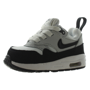 Scarpe Nike Air Max 1 Easyon per neonati/bambini Colore: Bianco/Nero/Puro Platino 100% autentiche - Product Image 1