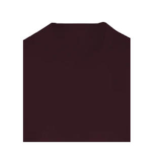 Camiseta Larga de Manga Media con Cuello Redondo y Bordado para Mujer, Talla Grande, 100% Algodón Orgánico, Transpirable, Ecológica, Informal - Product Image 4