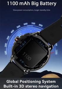 สมาร์ทวอทช์ 4G หน้าจอ AMOLED 1.95 นิ้ว กล้องหมุนได้ 8+128GB, ระบบ Android, GPS, NFC, แบตเตอรี่ 1100mAh - Product Image 3