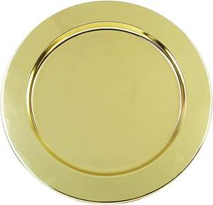 Plaque de chargeur en métal martelé en cuivre luxueux, plateau de Table classique élégant fait à la main, prix bas, plaque de chargeur en métal traditionnel - Product Image 5