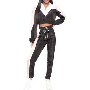 Ensemble de vêtements de sport pour femmes, ensemble 2 pièces, tenues décontractées, ensemble 2 pièces rétro vintage, costume pour femmes MADE BY HS 2026 - Product Image 2