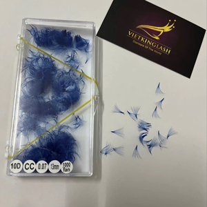 Premade <span class=keywords><strong>Lash</strong></span> người hâm mộ lỏng lông mi mở rộng kết hợp màu sắc 3D 5D 10D khối lượng tự nhiên OEM ODM nhà máy Việt Nam bán buôn cho <span class=keywords><strong>Lash</strong></span> nghệ sĩ - Product Image 1