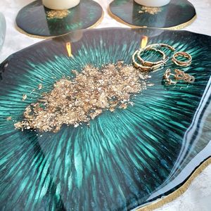 Cuenco de resina para cocina y mesa para regalos de boda y decoración del hogar, artículo estampado para mezclar y servir - Product Image 3