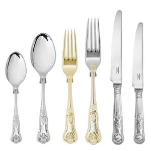 ชุดช้อนส้อมสแตนเลสสั่งทำพิเศษ พร้อมด้ามจับลายนูนเคลือบ PVD สีทอง สำหรับเป็นของขวัญงานแต่งงาน - Product Image 4