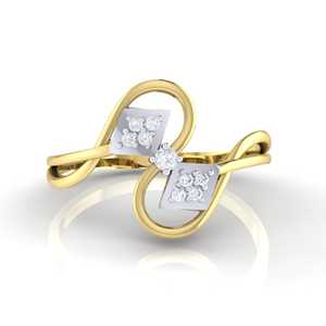 Anillo de Diamante Real Certificado en Oro de 14K, Corte Pera, Estilo Romántico, Baño de Rodio, Certificado IGI, 0.07ct, Calidad IJ-SI - Product Image 6