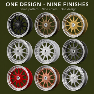Jantes forgées en deux parties à <span class=keywords><strong>10</strong></span> branches argentées 18 19 20 <span class=keywords><strong>21</strong></span> pouces 5x112 5x114.3 5x120 BMW X5 - Product Image 3