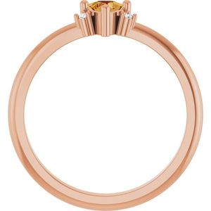 Anillo de Hombre Stuller con Acentos de Oro de 14K, Modelo 72435:296P, Patrón Geométrico, Piedra Natural, Estilo Elegante, Certificado IGI - Product Image 2