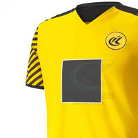 Camiseta de Fútbol para Adultos de Alta Calidad, Uniforme de Fútbol Personalizado, Transpirable, de Poliéster, Manga Corta, Sublimación, Ropa de Equipo, OEM, ODM