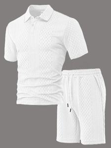 Novedades, Ofertas Destacadas, Conjunto de Pantalones Cortos Deportivos y Camisetas Casuales de Verano para Hombre, Estampados y Personalizados, con Logotipo y Diseño Personalizados, Traje de Verano - Product Image 4