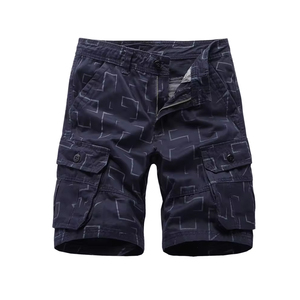 Pantalones Cortos Cargo Personalizados de Alta Calidad con Múltiples Bolsillos, Pantalones Cortos Deportivos de Algodón para Hombre, Ropa Casual - Product Image 4