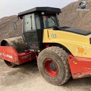 Compacteur vibrant à tambour unique Dynapac CA702 d'occasion, poids de travail 27 tonnes, marque suédoise originale, compacteur de grande taille - Product Image 5