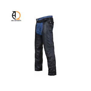 Chaps en cuir de cow-boy respirants et ajustables, entraînement et compétition de l'équitation western, chaps complets unisexes - Product Image 6