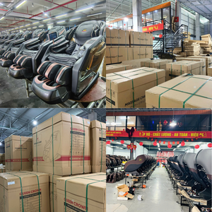 Flash Sale 50% OEM ODM 4D Massage Chair Classic Style Full Body PU Material Massage Chair Timing Control Health Care <b>Massager</b> - Product Image 5