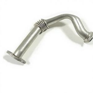 Tuyau EGR en acier inoxydable de haute qualité QSP EGR140 OEM 03L 131 521 R 1,5 mm poli miroir pour système d'échappement Volkswagen Golf 2 - Product Image 1