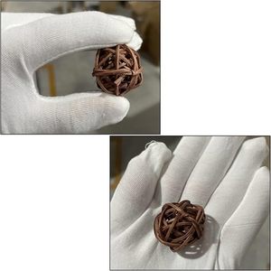 Esfera de mosaico modesta, diseño creativo, bola decorativa de ratán para el hogar, adornos de bolas, decoración del hogar para pasillo de jardín - Product Image 2