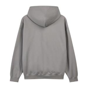 Sweat à capuche réversible pour homme 2025, tissage inversé, contraste coton et polaire, fermeture éclair, personnalisable, surpiqûres - Product Image 3