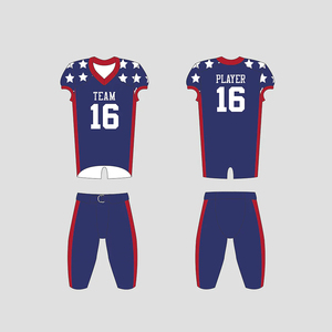 Uniforme de football américain robuste à 12 panneaux Services OEM Uniforme de football américain de dernier style - Product Image 6