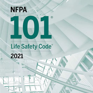 NFPA 101: Life Safety Code 2021 | Comprehensive Fire & Building Safety Standards édition de poche (FOURNITURE EN GROS) - Product Image 1
