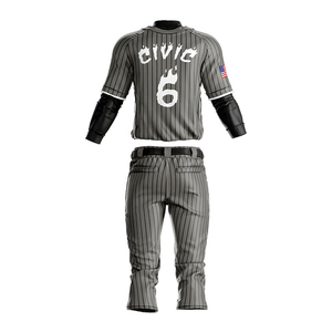 El último diseño Uniforme de béisbol Mejor precio Venta caliente Uniforme de béisbol Tasa de venta completa Uniforme de béisbol para hombres - Product Image 3