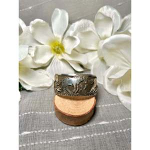 Lloyd Becenti Fashion <b>Cuff</b> <b>Bracelet</b> Handcrafted in Sterling <b>Silver</b> - Product Image 1