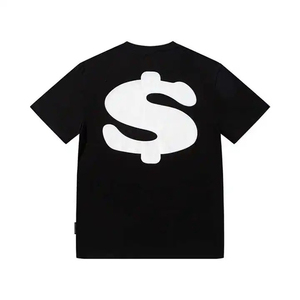 Camiseta transpirable de algodón orgánico 100% para hombre, camisetas con estampado 3D de calidad Premium, camisetas de manga corta de nuevo diseño elegante - Product Image 4