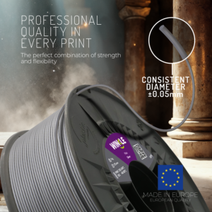 Filamento para Impresora 3D WINKLE PETG 2.85mm 1kg, Alta Resistencia a Impactos, Fácil de Imprimir, Fabricación Europea, Tolerancia de 0.05mm, 220-240 - Product Image 3